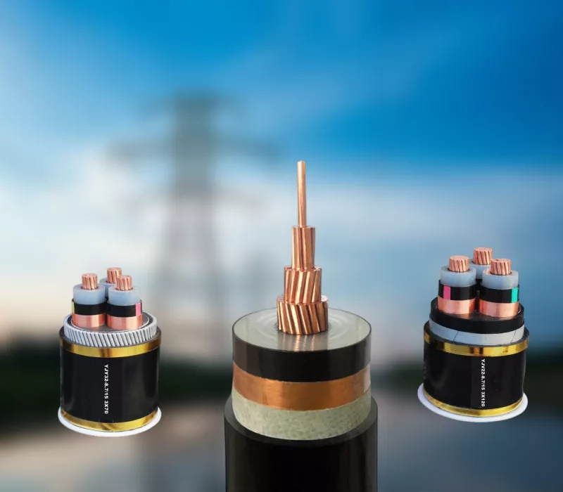 High voltage cable series